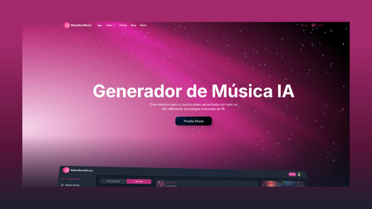 MakeBestMusic: Generador de Música IA