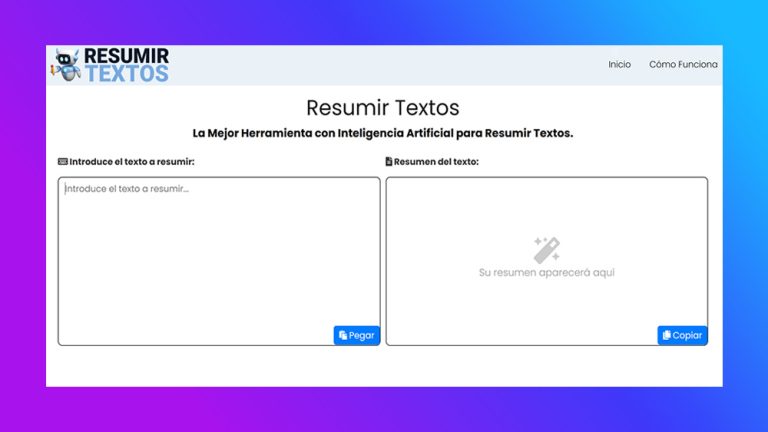 Resumir Textos
