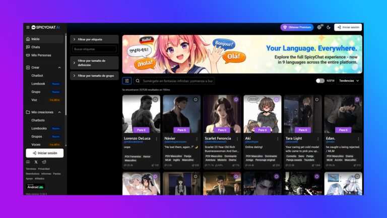 Spicychat AI: Plataforma de chatbots impulsados por IA